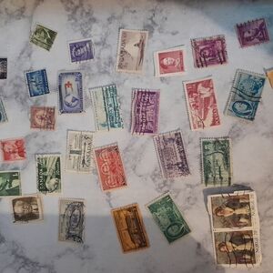 Vintage Postage Stamp Collection